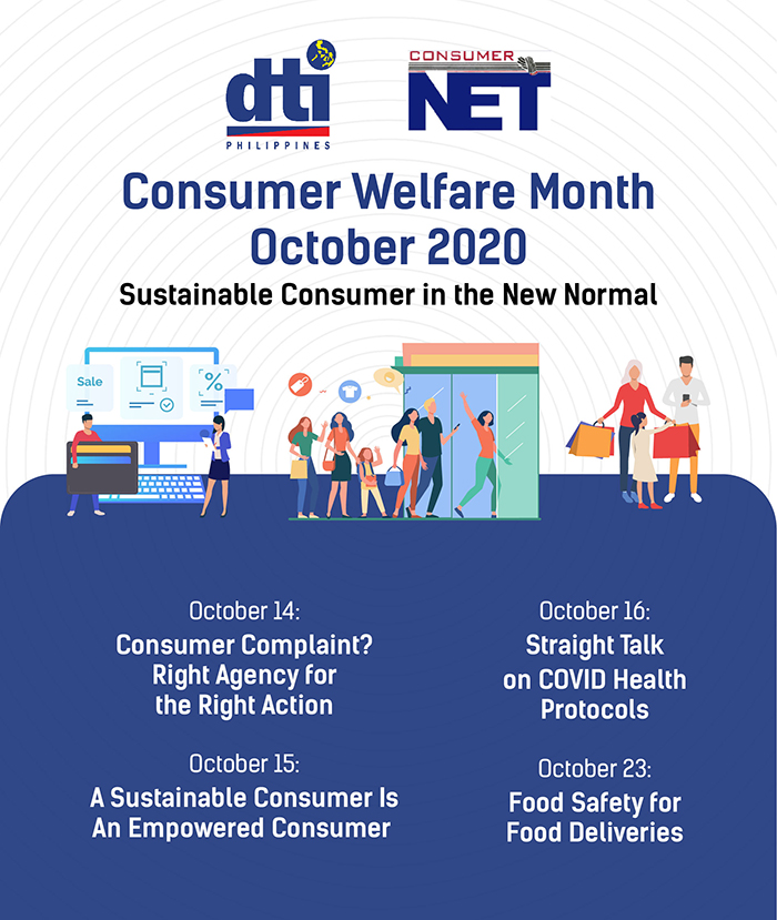 DTI-7 Conducts Webinar Series in Celebration of the Consumer Welfare Month